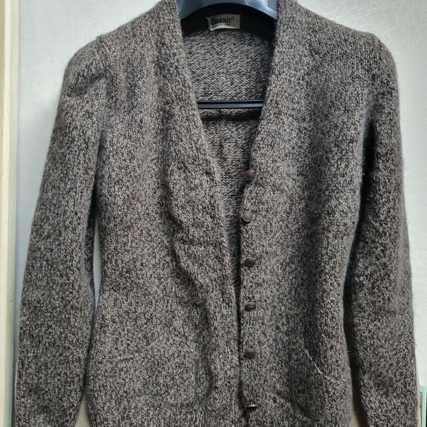 이태리 여성 울 가디건 