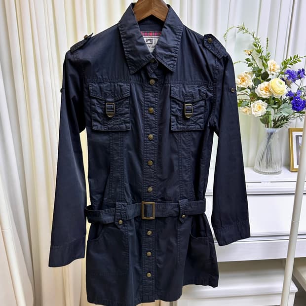 SMITH'S AMERICAN 벨티드 셔츠