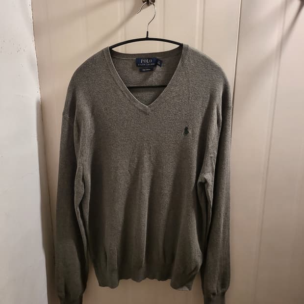 폴로 랄프로렌 정품 브이넥 니트