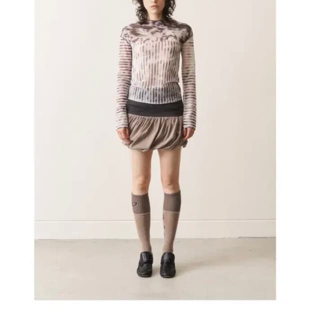 오들리워크샵 스커트 Jitter S사이즈