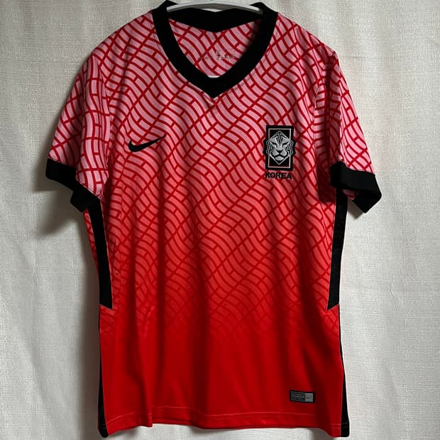 나이키 대한민국 축구 국가대표팀 유니폼 레드 S