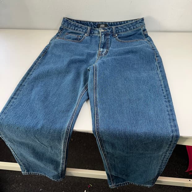 33 무신사스탠다드 무탠다드 진청 레귤러핏 데님팬츠