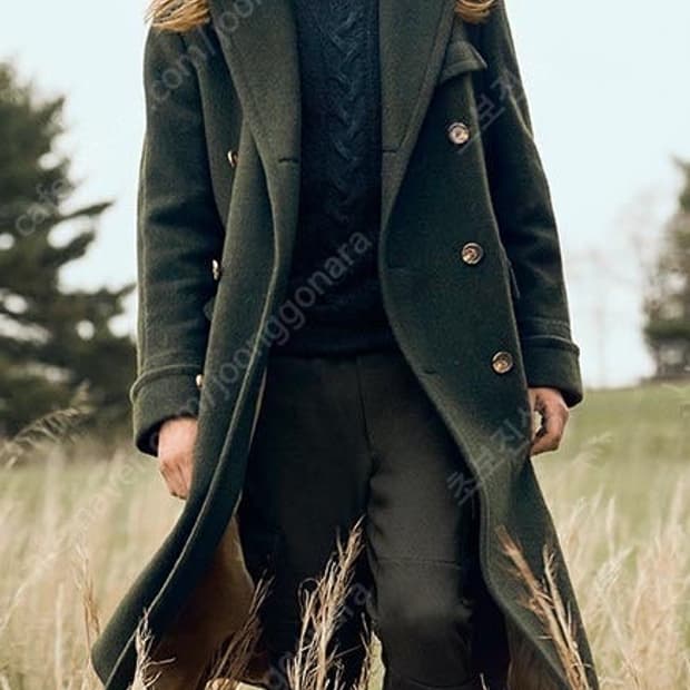 폴로 랄프로렌 폴로코트 올리브그린 40R