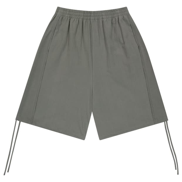 코이세이오 038 라인 코튼 숏츠 그레이