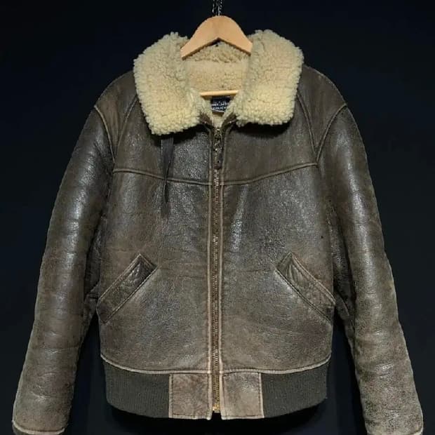 아비렉스 b-6 무스탕 시어링자켓