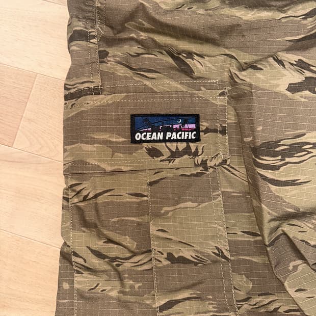 오션퍼시픽 카모 바지