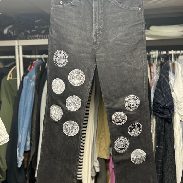 칠드런오브더 디스코댄스 22패치 자수 흑청 데님 1