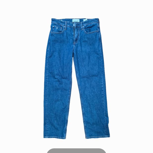 Ck 90s straight jean