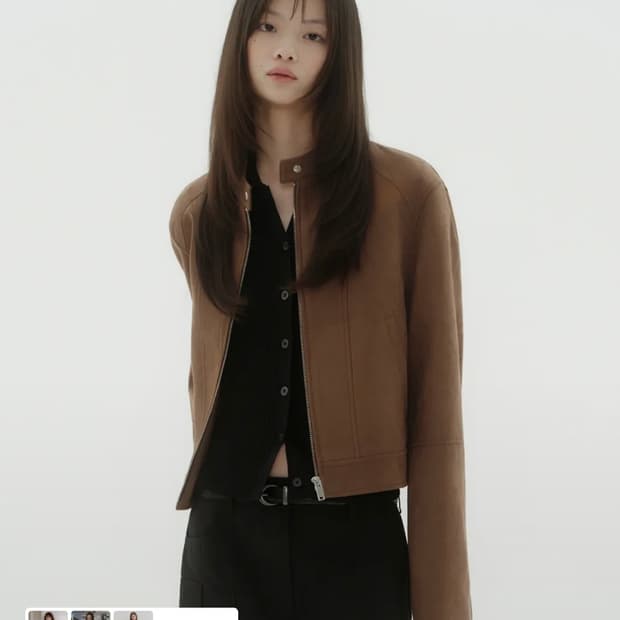 무신사 스탠다드 스웨이드 자켓