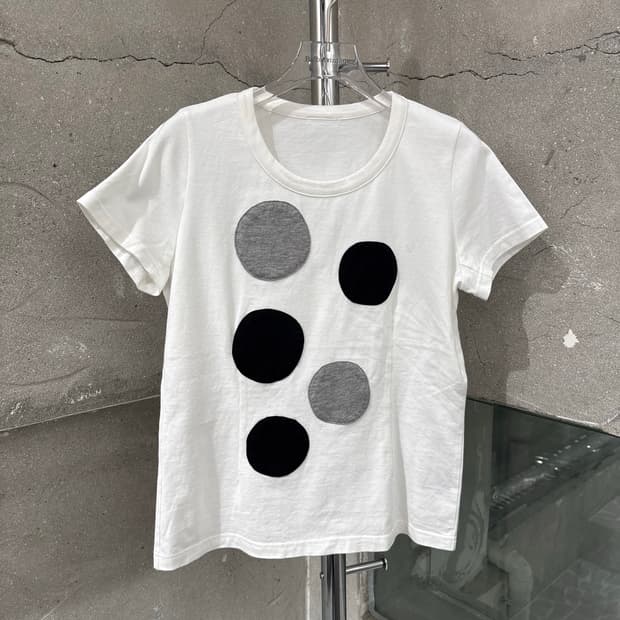 P.D.M 도트 반팔 티셔츠