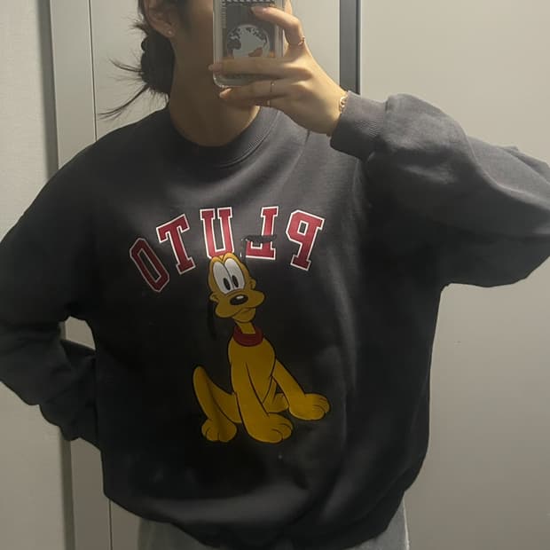 디즈니 아방핏맨투맨