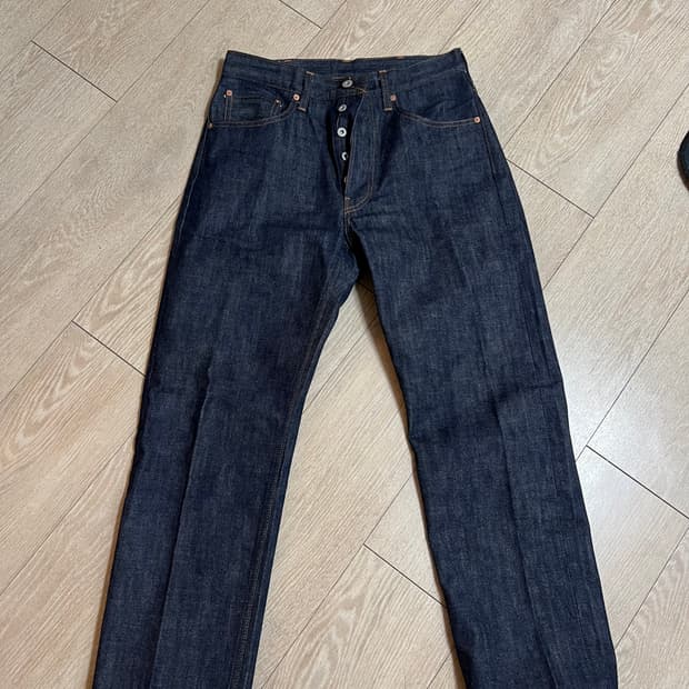 Baihe Denim 데님 아메카지 오라리스타일 청바지 W29 L32