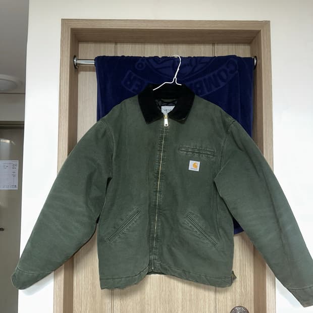 칼하트wip og 디트로이트 자켓 L 올리브