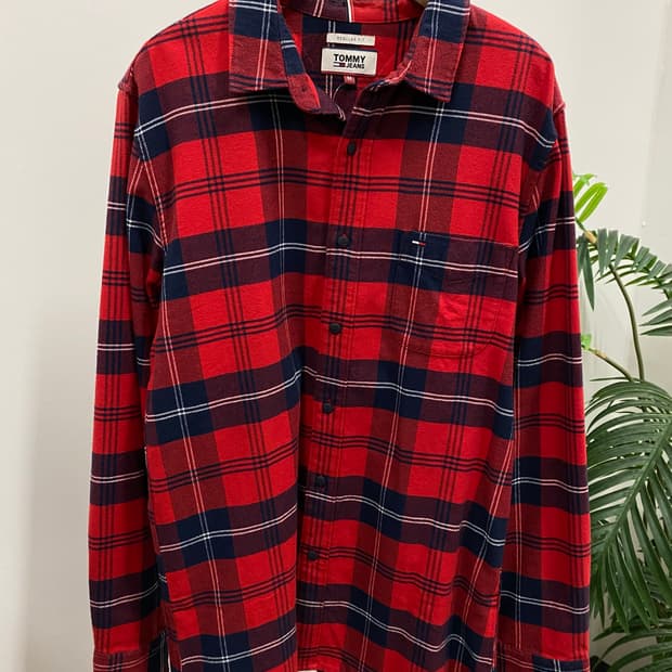 타미진스 체크셔츠