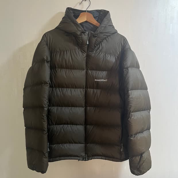 [L] 몽벨 알파인 다운 파카 패딩 브라운