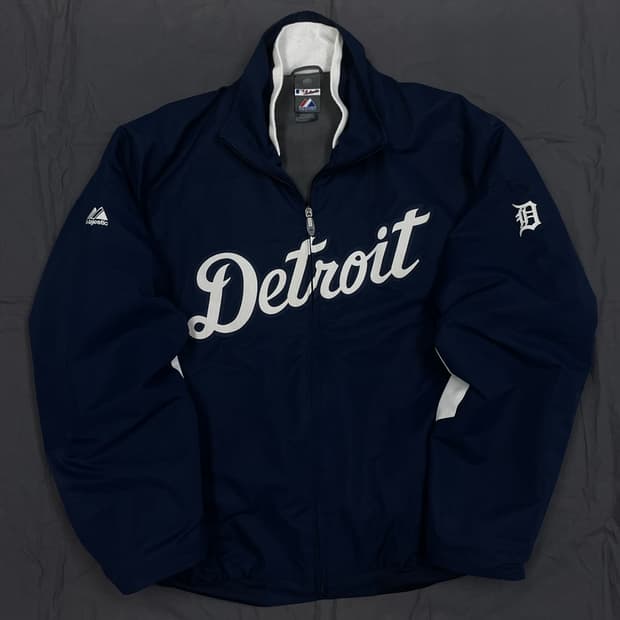 마제스틱 디트로이트 타이거즈 자켓 L