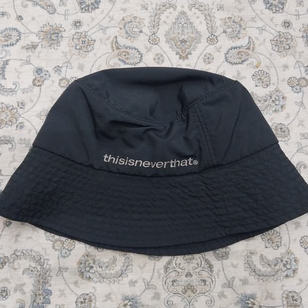 디스이즈네버댓 블랙 버킷햇