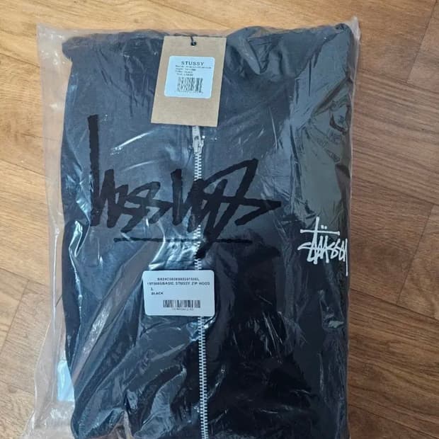 스투시 후드집업 새상품 팝니다