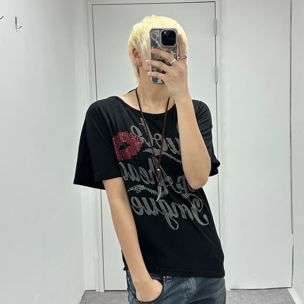 Joviality thanks biz asymmetric tee