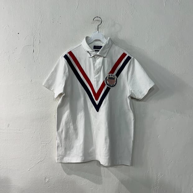 폴로랄프로렌 USA 럭비 반팔카라티 M