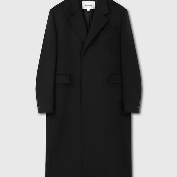토니웩 24fw 싱글코트 블랙 M