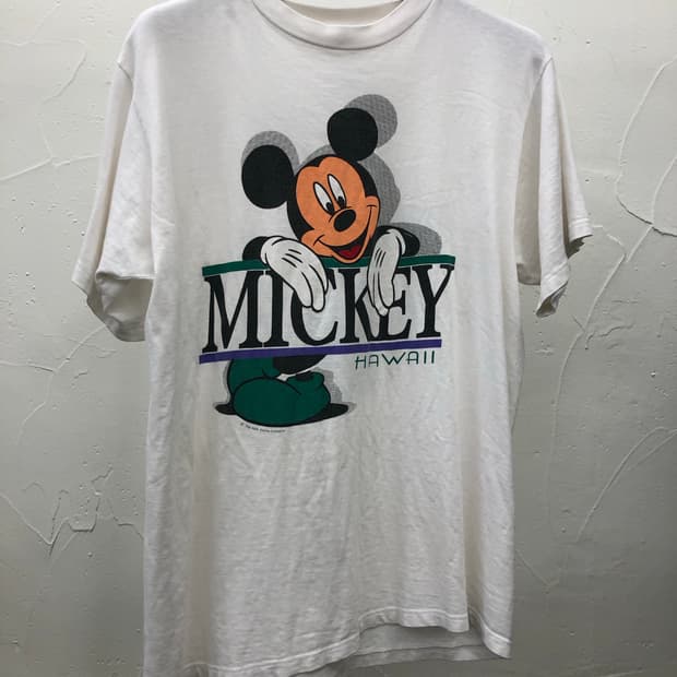 90s 미키마우스 하와이 티셔츠