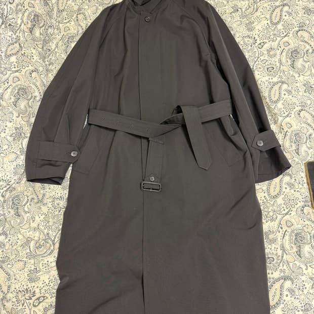 오라리 울 맥스 캔버스 코트 4사이즈