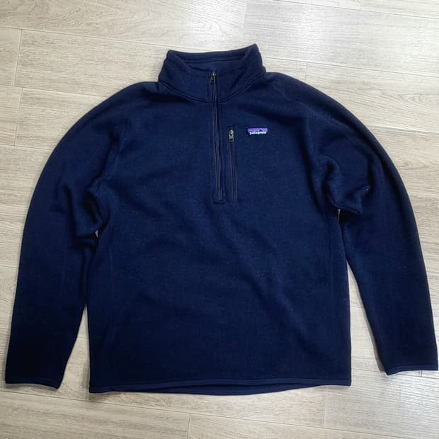 파타고니아 베러 스웨터 플리스 아노락 자켓