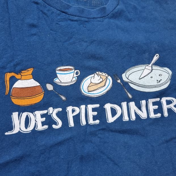 빈티지 파이 디너 반팔