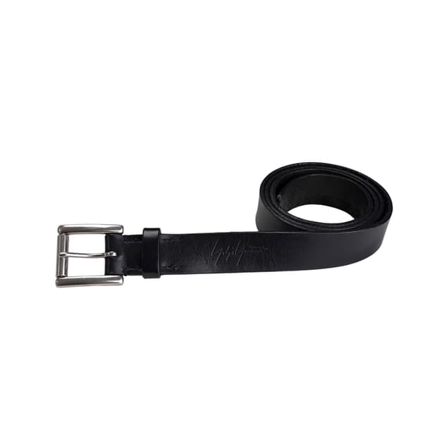 stamped leather belt