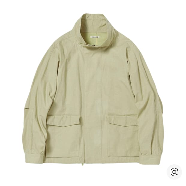 [4] 오라리 하드 트위스트 캔버스 블루종 베이지