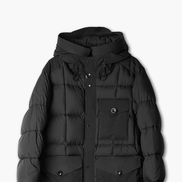 [48] 텐씨 카고 콤보 다운 재킷 블랙