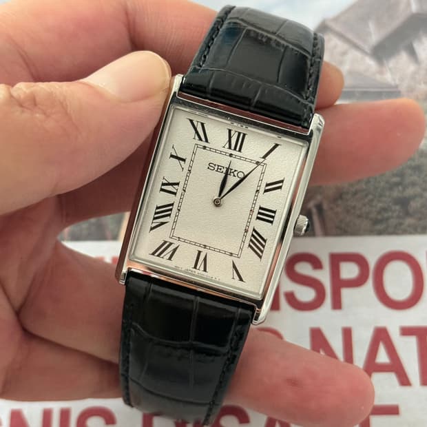 세이코 Seiko 나노 x 세이코 콜라보 탱크