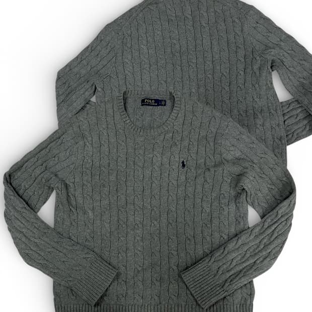 폴로 랄프로렌 케이블 니트 L