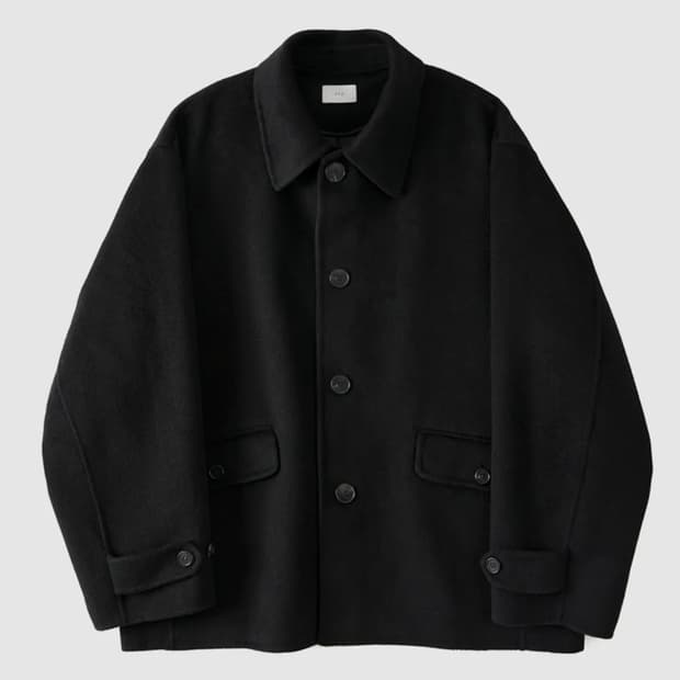 캐시미어 핸드메이드 자켓 블랙