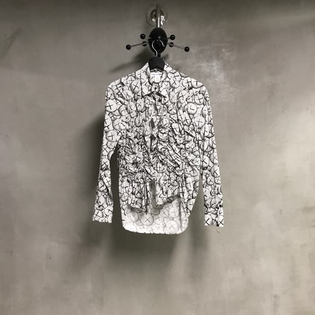 꼼데가르송 셔츠 셔링 셔츠 S(W)