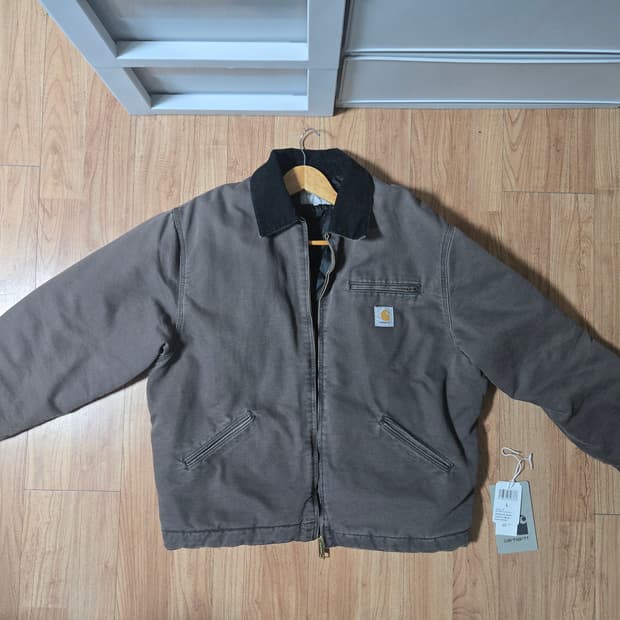 칼하트 디트로이트 자켓 토바코/블랙