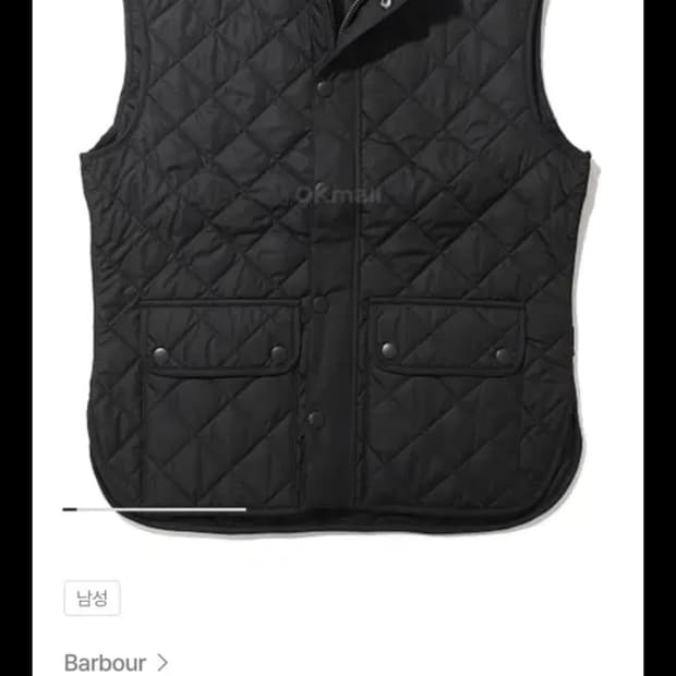 바버 로우데일 질렛 조끼베스트[M사이즈]