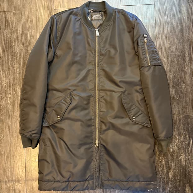 쇼트NYC MA-1 롱버전 자켓