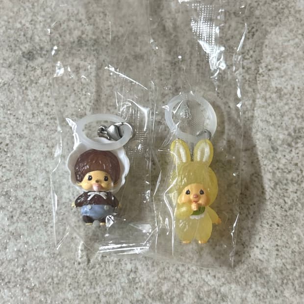 몬치치 메지루시 가챠 일괄 판매 키링 미개봉 베베치치 치무탄