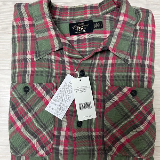 (L) RRL 캠프 셔츠