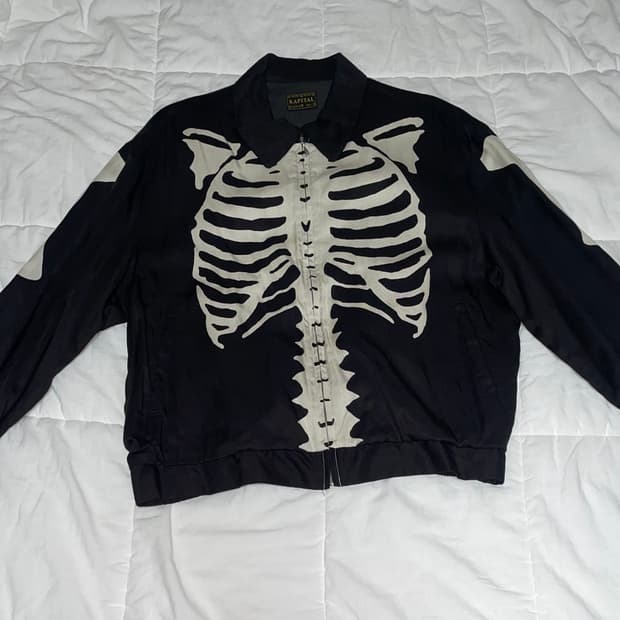 캐피탈 레이온 트윌 본 드리즐러 자켓 블랙 3사이즈