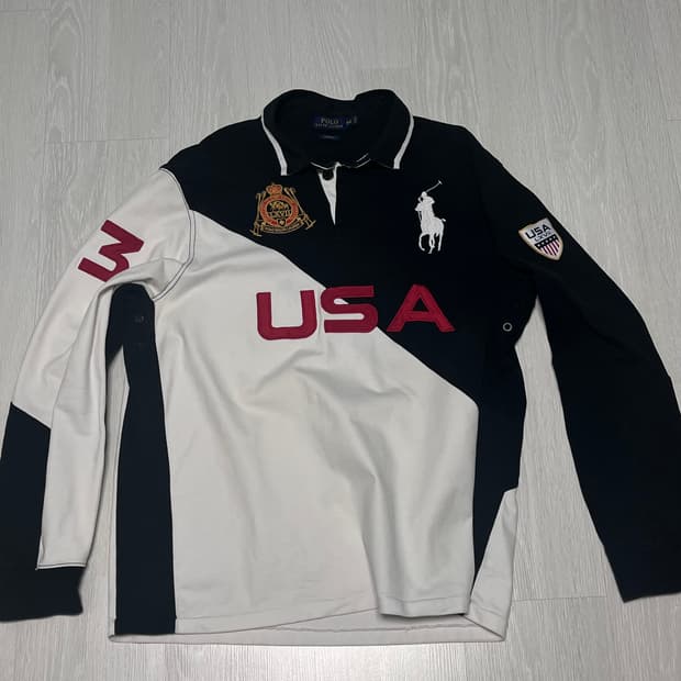 폴로 랄프로렌 USA 빅포니 럭비티 XXL