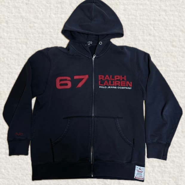 폴로 랄프로렌 후드집업M (양홍원 착용)