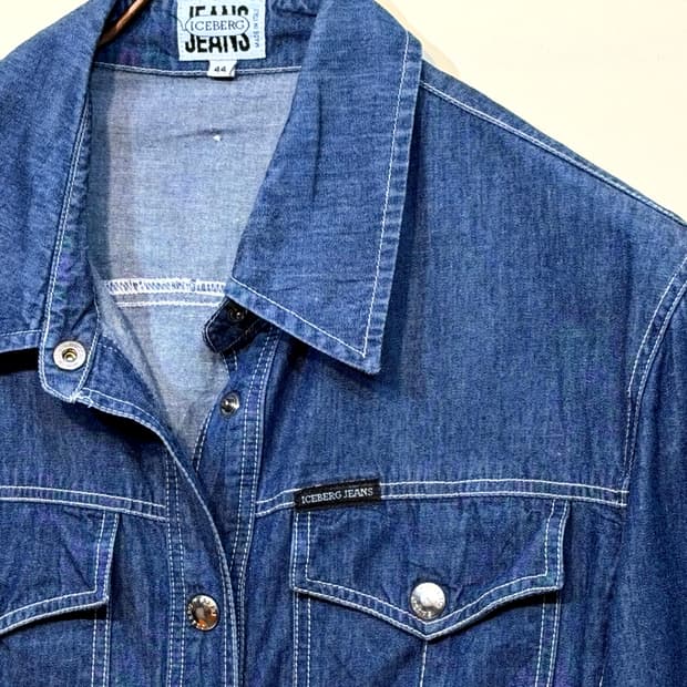 ICEBERG JEANS 아이스 버그데님셔츠 (Made In Italy)
