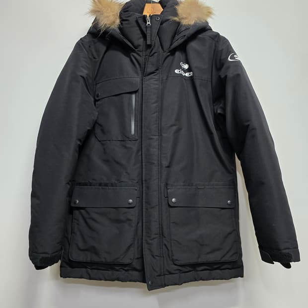 아이더 스텔라 블랙 패딩 점퍼 자켓 100