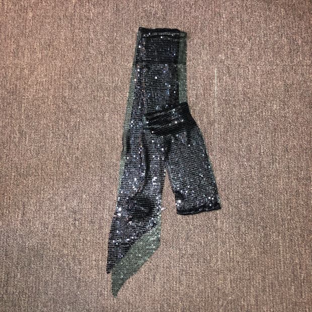 Vintage 💿 MNG black glitter m