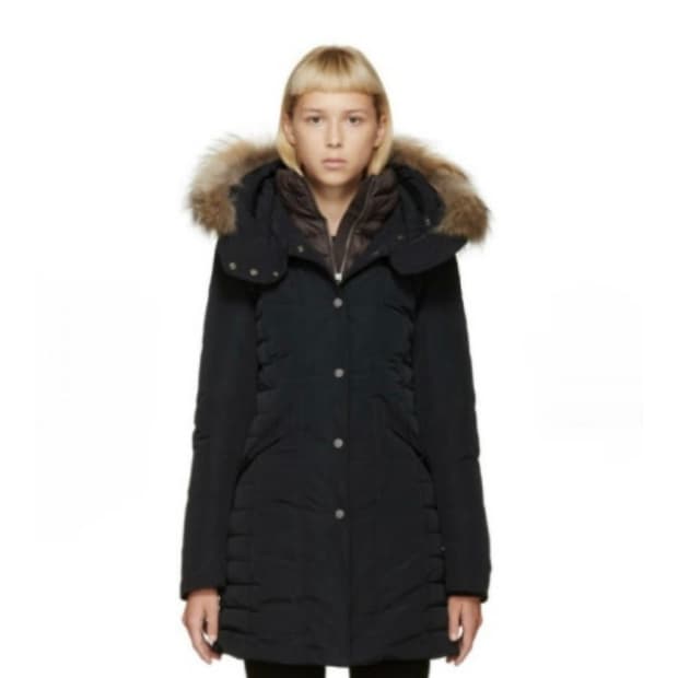 파라점퍼스 미드나잇 블랙 다운패딩(XS/44)