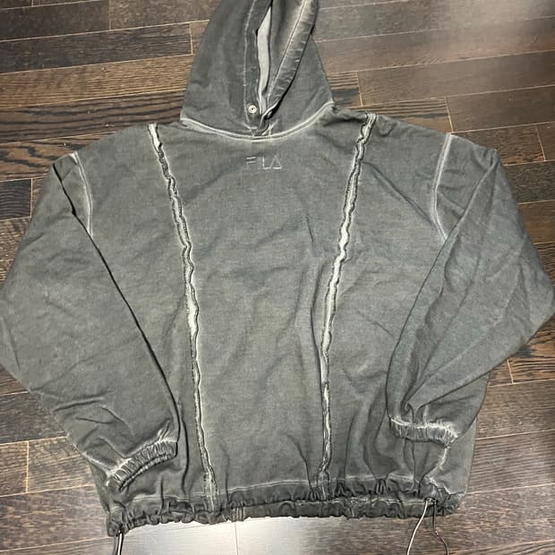 thug club X fila 후드