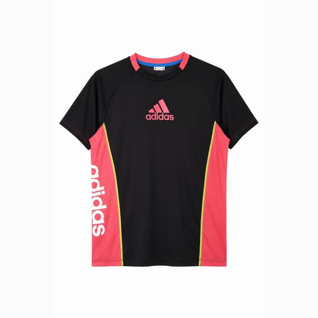 ADIDAS 아디다스 폴리100% 프린팅 티셔츠 (6564)
